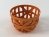 Strip leather baskets 15