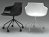 Flow armchair 5 legs 3