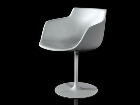 Flow armchair-central leg 21