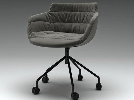 Flow armchair 5 legs 4