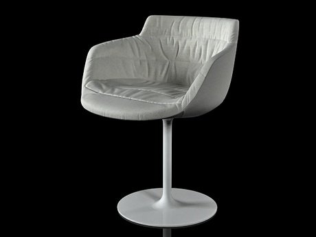 Flow armchair-central leg 7