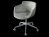 Flow armchair 5-star base 10