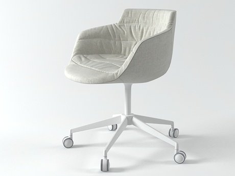 Flow armchair 5-star base 7