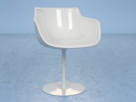 Flow armchair-central leg 19