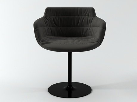 Flow armchair-central leg 10
