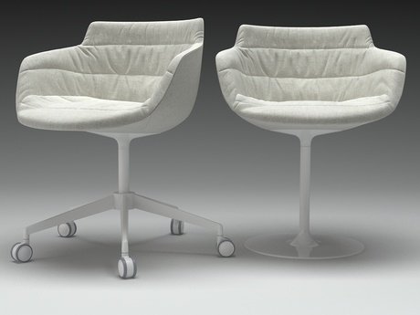 Flow armchair-central leg 15