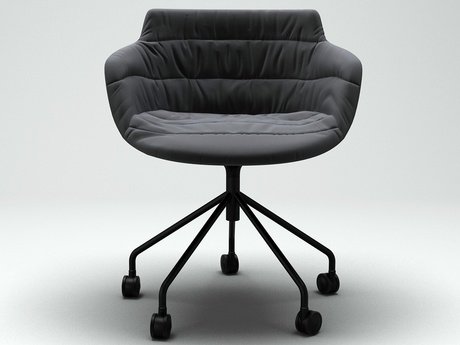 Flow armchair 5 legs 5