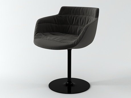 Flow armchair-central leg 11