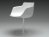 Flow armchair-central leg 22