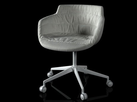 Flow armchair 5-star base 11