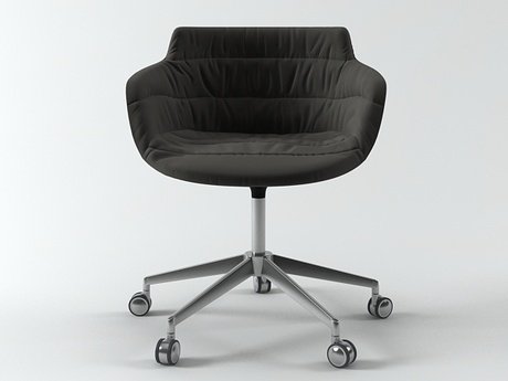 Flow armchair 5-star base 3