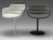 Flow armchair-central leg 1
