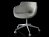 Flow armchair 5-star base 11