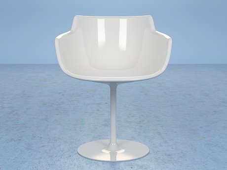 Flow armchair-central leg 18