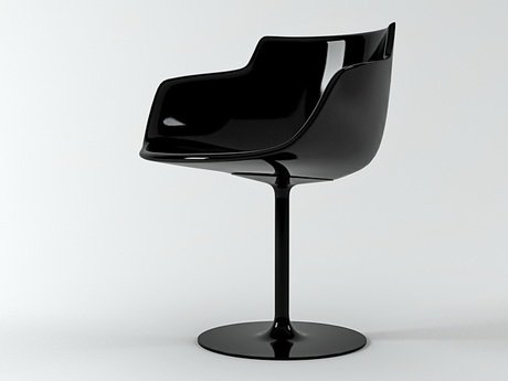 Flow armchair-central leg 23