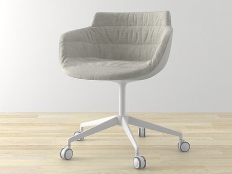 Flow armchair 5-star base 9