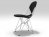 Wire Chair DKR 12