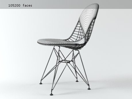 Wire Chair DKR 19