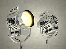 1940s floor lamp