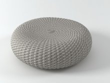 Shell Pouf