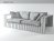 Frame  2-seat sofa 20