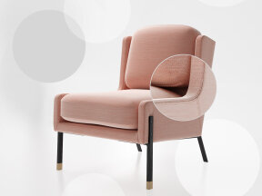 1-Seater Upholstered Seat Sofa