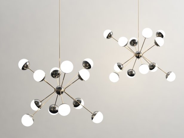 Rewire Custom Orb Chandelier 3d Modell, How Much Does It Cost To Have A Chandelier Rewired