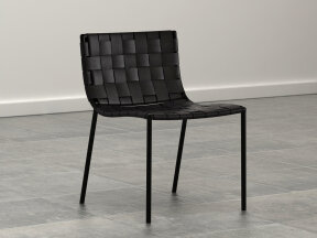 Modern Luxury Woven Leather Chair