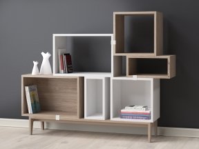 Stacked On Podium Storage System