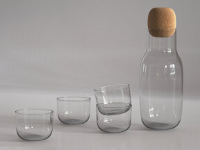 Glasses and Corky Carafe