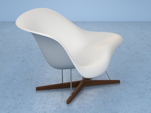 La Chaise 3d Model Vitra Switzerland