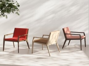 Evo Lounge Chair with Armrests