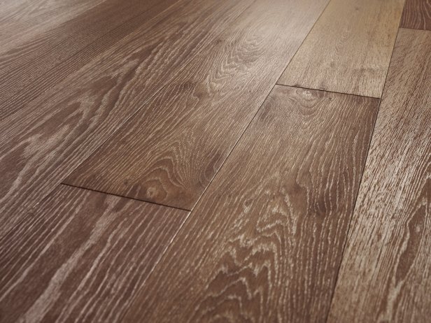 Engineered Hardwood Smoked Oak Flooring, Smoked Oak Wooden Flooring