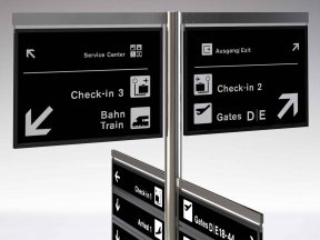 Signage Tree Airport System