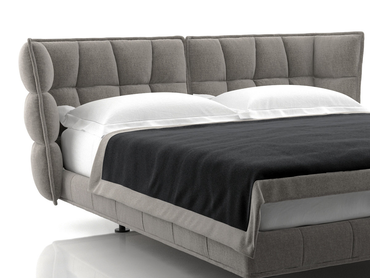 Husk Bed 3d Model | B&B Italia