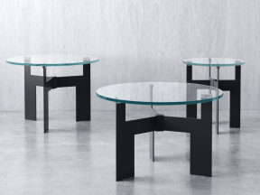 Circular Top Glass Table