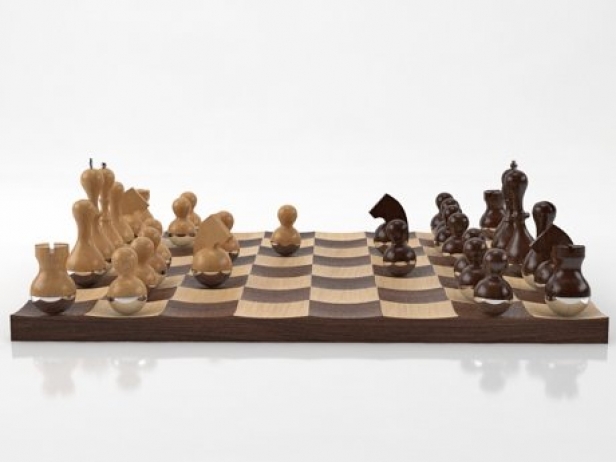 Wobble Chess um Xadrez Côncavo e Convexo « Blog de Brinquedo