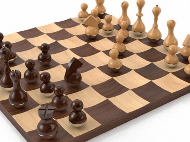 Wobble Chess um Xadrez Côncavo e Convexo « Blog de Brinquedo