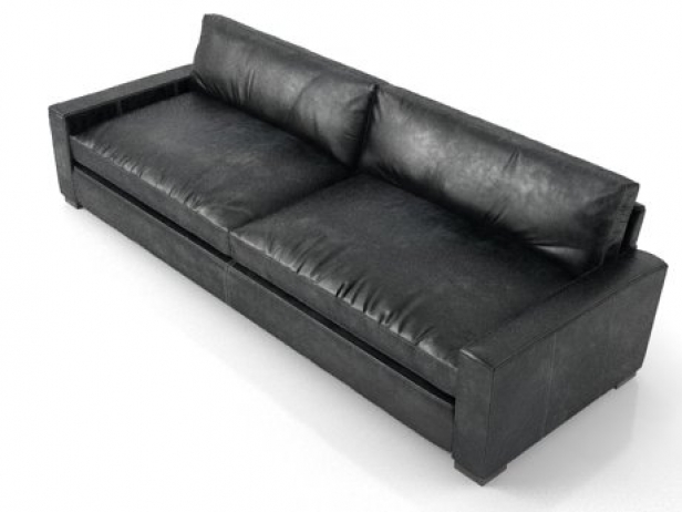 10 Maxwell Leather Sofa 3d Modell, Hess Leather Sofa