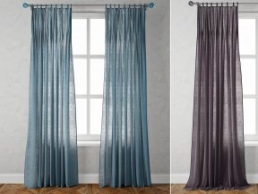 Pinch-Pleat Curtains