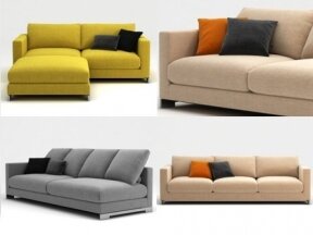 Modular Upholstered Sofa System