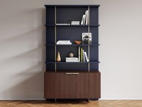 Everywhere Bookcase On Cabinet