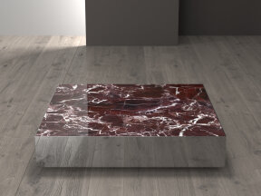 Elegant Square Table with Marble Top