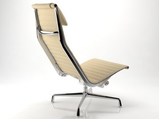 Eames Aluminium Chair 121 3d Model Herman Miller Usa