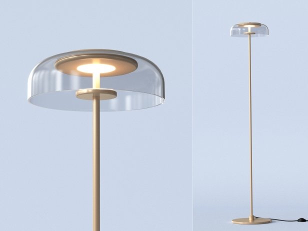 Blossi Floor Lamp 3d Model Nuura Denmark, Best Floor Lamps For Zoom