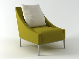 Jean Armchair Modello 3d | B&B Italia, Italy