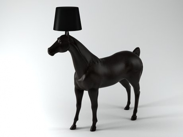 Skrive ud Nonsens hjælpemotor Horse Lamp 3d model | Moooi, Netherlands
