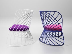 Aluminium Rocking Armchair