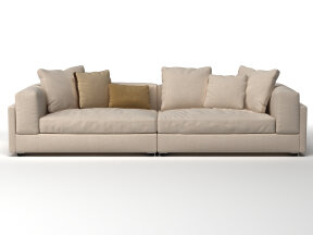 Contemporary Divan Base Sofa System