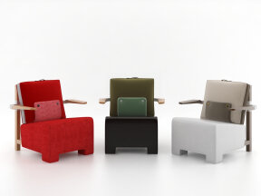 Upholstery Block Armchair